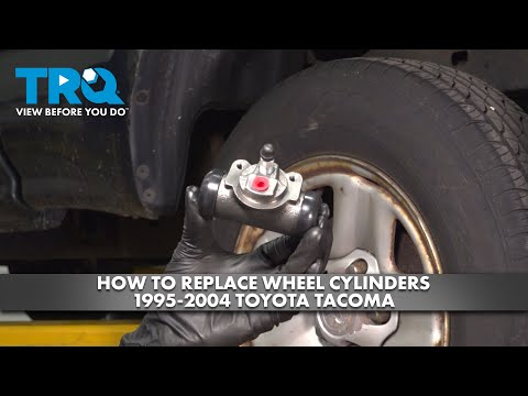 How to Replace Rear Wheel Cylinders 1995-2004 Toyota Tacoma