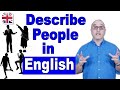 How to Describe a Person in English - Spoken English Lesson