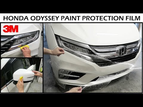 Install 3M Pro Series Paint Protection Film PPF | Honda Odyssey 2019