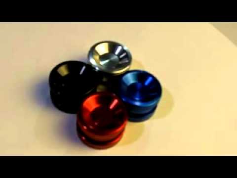 PRW Billet Aluminum Modular Oil Filler Cap -- Available in Red, Blue or Black Anodized ID10365