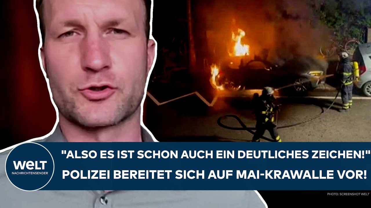 BERLIN: "Da geht es auch um Spezialkräfte!" Randale am 1. Mai? So bereitet sich die Polizei vor!