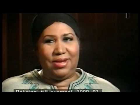 Aretha Franklin-intervju   Musikbyrån  (klipp) SVT1  kl 2230  10 maj 2000