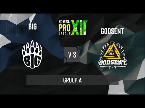 CS:GO - BIG vs. GODSENT [Mirage] Map 2 - ESL Pro League Season 12 - Group A - EU