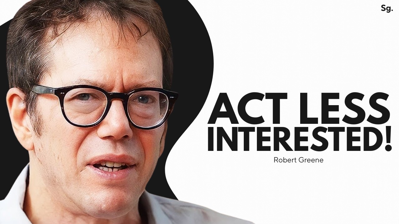 The Hidden Power of Making People Chase You! | Robert Greene