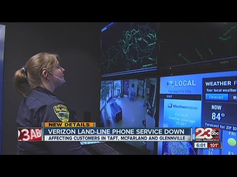 Verizon landline phone service down
