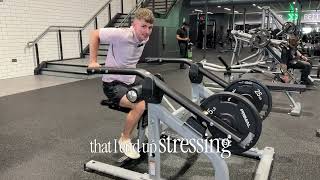 How to do the plate loaded tricep dip machine