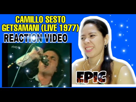 CAMILLO SESTO - GETSAMANI (LIVE 1977) REACTION VIDEO