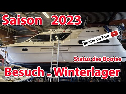 Besuch im Winterlager 2023. Vorbereitung für den Saisonstart