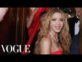 Shakira Gets Ready For The Met Gala Last Looks Vogue
