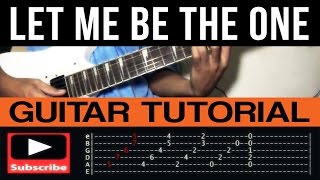 Let Me Be The One Jimmy Bondoc Guitar Tutorial Complete (WITH TAB)