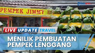 Melihat Pembuatan Pempek Lenggang ala Jimmy Devaten, Pempek yang Dibakar di Atas Bara Api