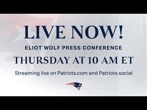 LIVE: Eliot Wolf Pre-Draft Press Conference 4/18