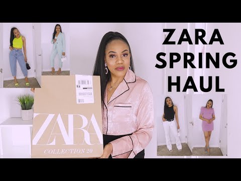 ZARA SPRING TRY ON HAUL 2020| NEW IN ZARA SPRING SUMMER 2020