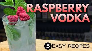 5 RASPBERRY Vodka Cocktails beyond the usual suspects