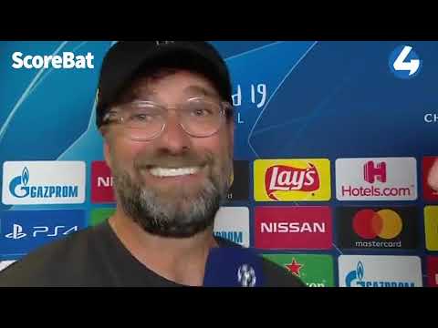 Jurgen Klopp sings:''Let's talk about six, baby''