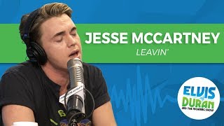 Jesse McCartney - &quot;Leavin&quot; Acoustic | Elvis Duran LIve