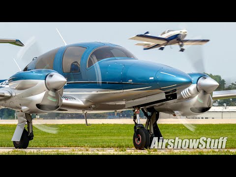 7.5 Hours of Oshkosh - Takeoff and Landing Mega-Compilation! - EAA AirVenture Oshkosh 2021