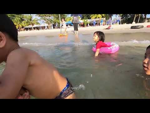 Usop and Adeeb had a fun day on the beach! Playing with Sand and other kids toys