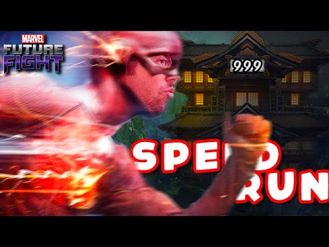 NEW WORLD RECORD?? 100% Shadowland Speedrun in Marvel Future Fight