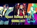 #Just Dance 2016 - SONGLIST Official! 