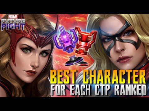 [MFF] BEST CHARACTER FOR EVERY CTP RANKED GUIDE! - MARVEL FUTURE FIGHT
