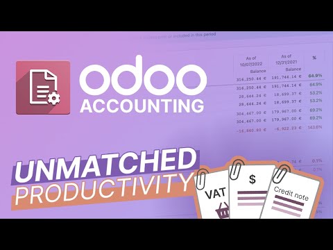 Odoo Accounting - The fastest online accounting app