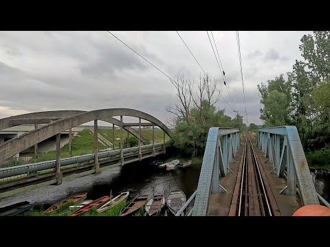 New Driver's Eye View (Hungary) Part 3 – Balatonederics to Fonyód with an iconic 1960's NOHAB Diesel