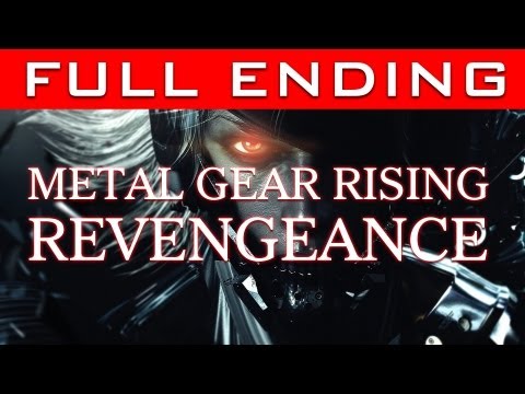 "Metal Gear Rising Revengeance ending" "metal gear rising ending" final boss + final cutscene HD