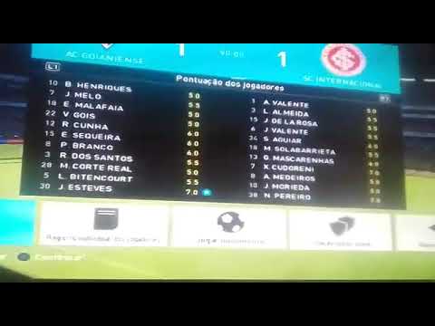 Paraná 1 x 1 inter pes 2018 melhores momentos