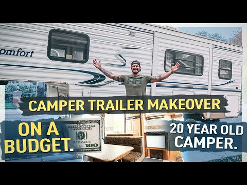 Remodeling a Camper Trailer on the budget