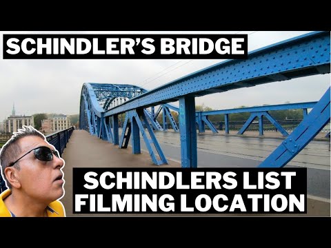 BRIDGE FEATURED IN FILM SCHINDLER'S LIST LOCATION USED IN SCHINDLER'S LIST | JEWS WALKED THIS BRIDGE