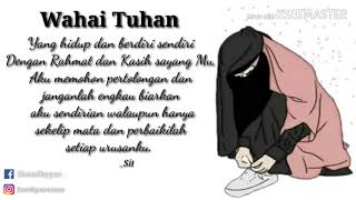 Download lagu Video Literasi 30 Detik | Story Wa Islami 'Do'a Siti Fatimah R.A' Keren. mp3