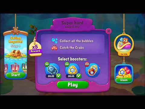 FISHDOM: 🐠🐬🦈 💥💥 Level 11012 Super Hard level, 11013 💥💥