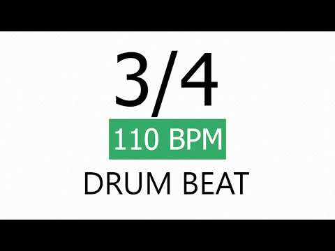 3/4 Drum Beat 110bpm
