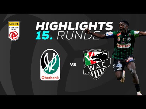 SV Oberbank Ried - RZ Pellets WAC, Round 15, ADMIRAL Bundesliga 2025/26