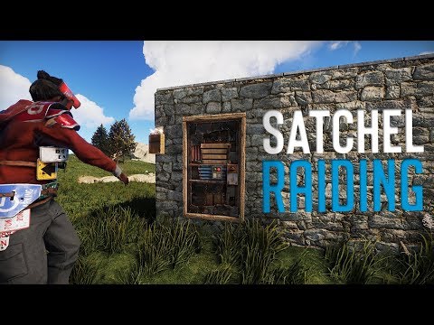 SOLO SATCHEL RAIDING! - Rust SOLO Survival