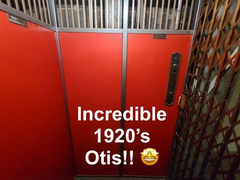 23rd Birthday Special! INCREDIBLE & HISTORIC 1930 Gated Otis Elevator in Lancaster PA
