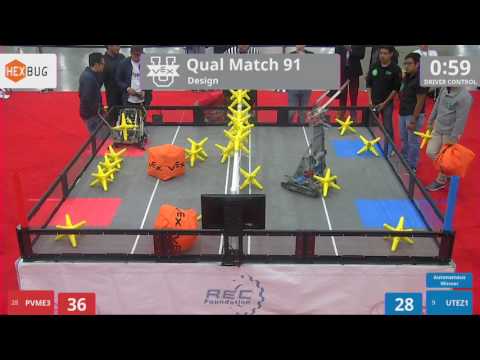 2017 VEXU Design Q91 - PVME3 vs UTEZ1 - 17 to 34