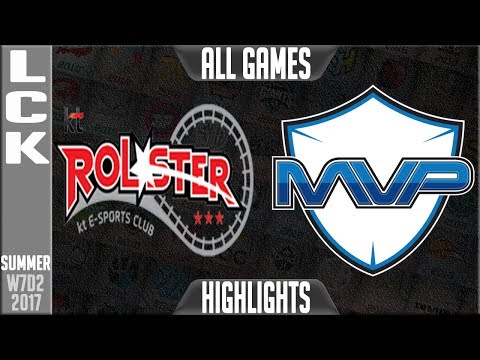 KT Rolster vs MVP Highlights ALL GAMES - Week 7 LCK Summer 2017 - KT vs MVP