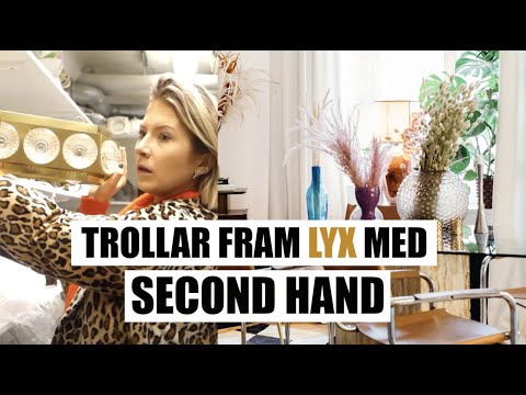 Shoppar & stylar lägenheten med second hand inredning 😍