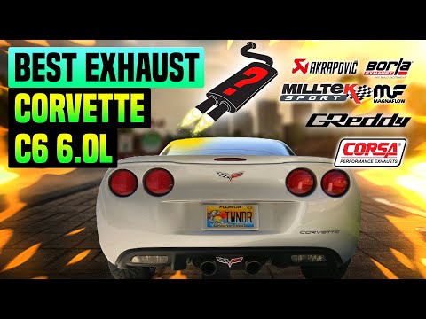 Chevrolet Corvette Exhaust Sound C6 6.0L 🔥 Straight Pipe,Acceleration,Mods,Upgrade,Review,Borla+