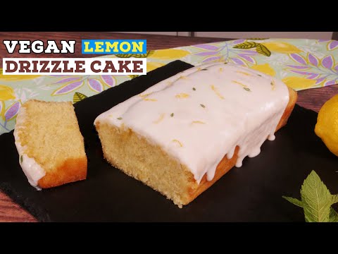Vegan Lemon Drizzle Cake Recipe | Eggless Cake | Just Cook!