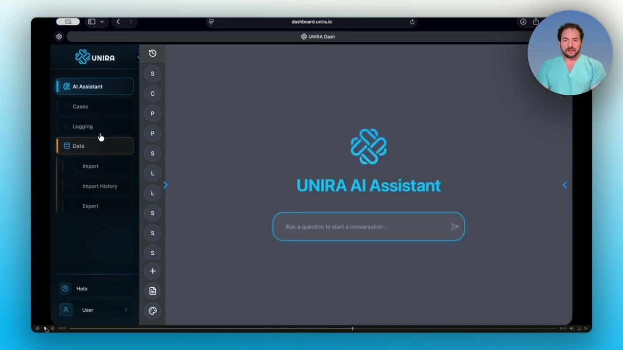 UNIRA Tutorial Video