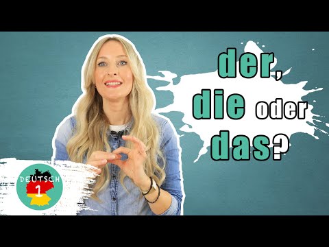 DER, DIE, DAS? Welche Regeln gibt es? (+ TIPPS am Ende)