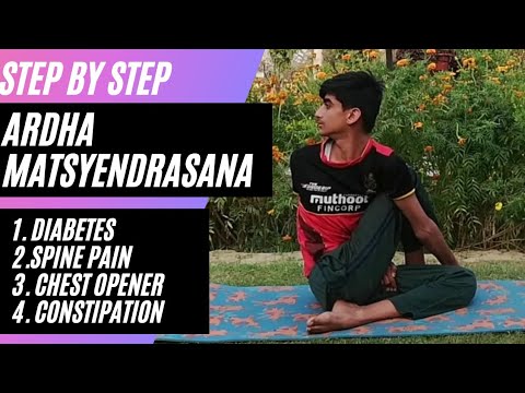 How to do Ardha Matsyendrasana🧘‍♂️|Step by Step | #ImmortalYogi
