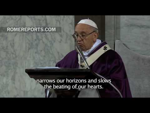Pope on Ash Wednesday: Almsgiving, prayer and fasting is not done to soothe one's conscience
