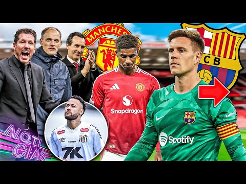 Ter Stegen OUT | Rashford back at United? | More Manchester manager candidates | Neymar renews
