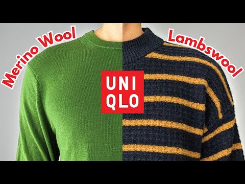 Which Sweater Is Better? | Uniqlo Merino Wool vs Lambswool