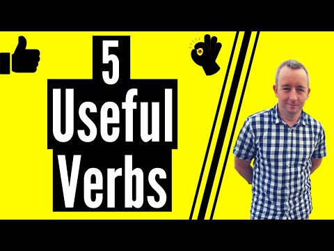 5 Great Verbs You Need To Know