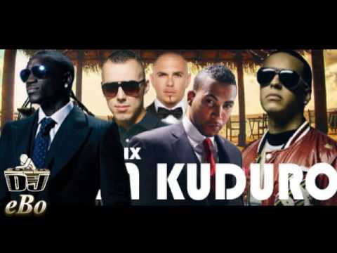 Don Omar Ft  Daddy Yankee, Akon, Pitbull, Lucenzo   Danza Kuduro Remix